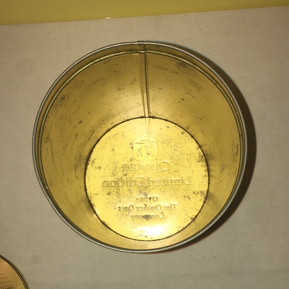 Vintage Quaker Rolled Oats Tin - Picture 8 of 10